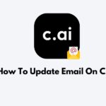 How To Update Email On C.AI