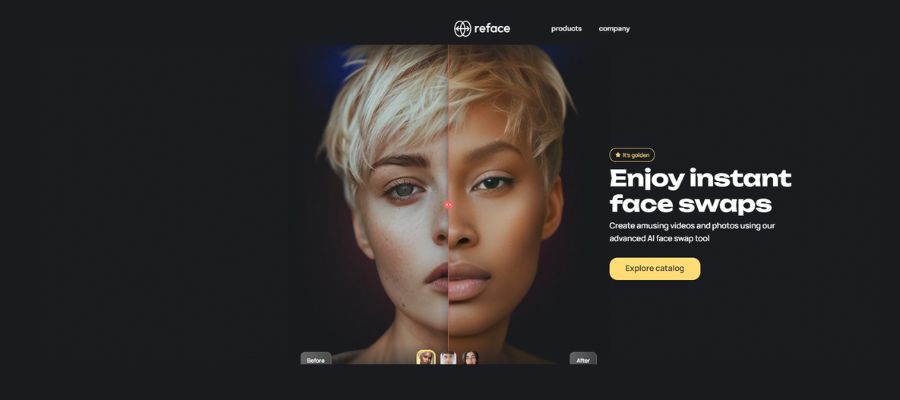 Reface AI top face swap ai
